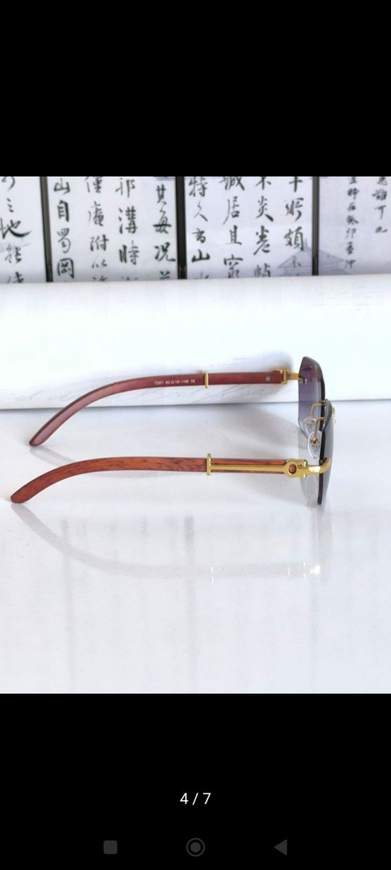 Cartier Model Güneş Gözlüğü Unisex - Görsel 4