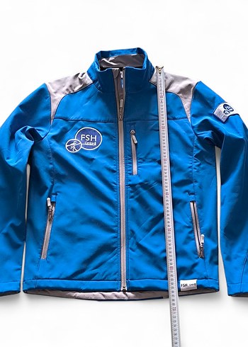 Mavi Gri Fermuarlı Erkek Ceket ve Pantolon - Görsel 2