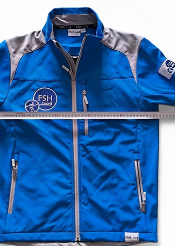 Mavi Gri Fermuarlı Erkek Ceket ve Pantolon - Görsel 3