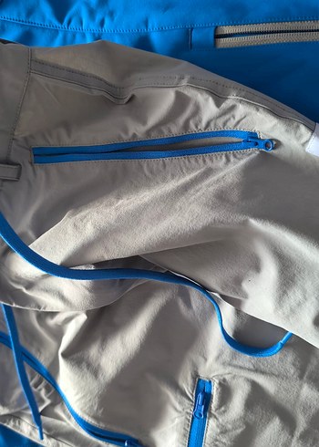 Mavi Gri Fermuarlı Erkek Ceket ve Pantolon - Görsel 11