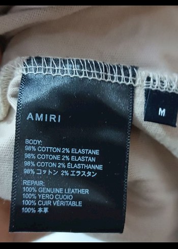 Amiri Tişört Boya DamlasıAmiri Tişört Bo - Görsel 6