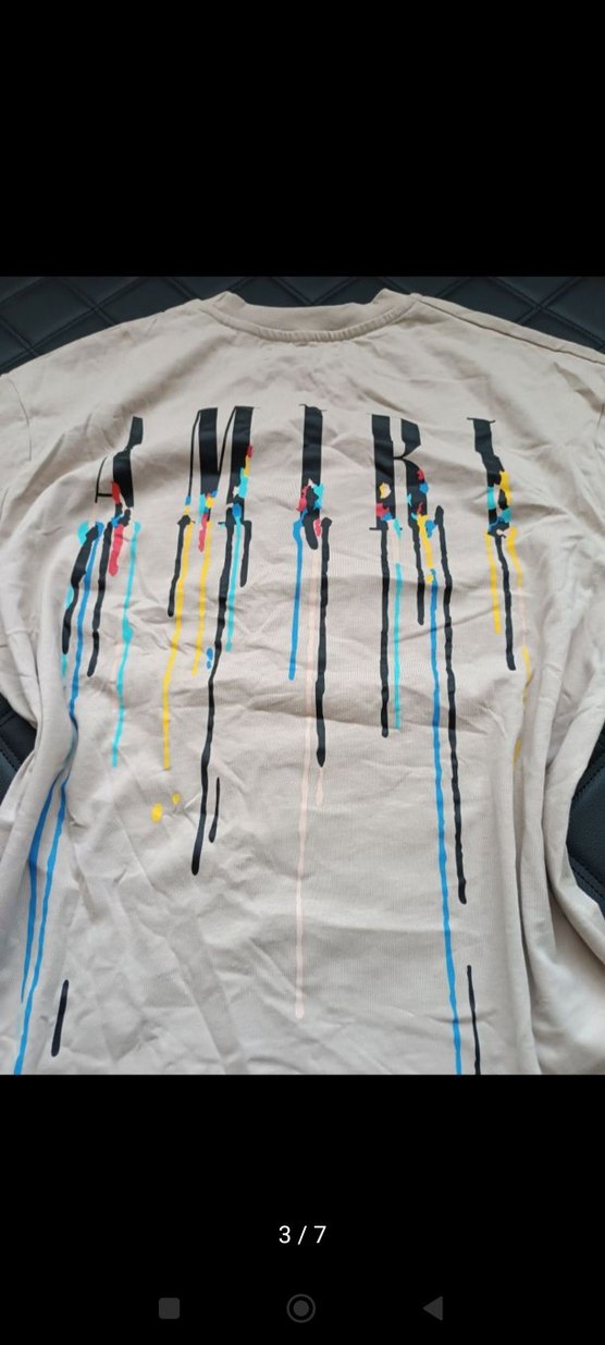 Amiri Tişört Boya DamlasıAmiri Tişört Bo - Görsel 3