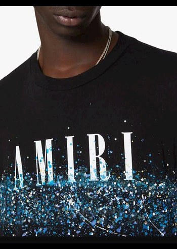 Amiri T Shirt MJLT010 Black L - Görsel 8