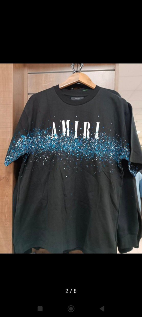 Amiri T Shirt MJLT010 Black L - Görsel 2