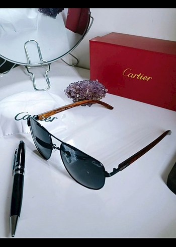 Cartier Polarize Güneş Gözlüğü İthal  - Görsel 2