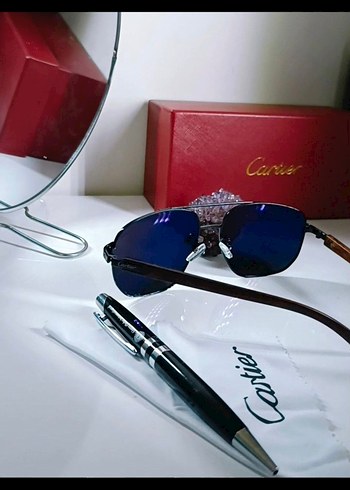 Cartier Polarize Güneş Gözlüğü İthal  - Görsel 3