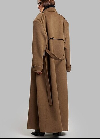 Diğer THE FRANKIE SHOP NIKOLA PADDED TRENCH COAT- CAMEL h