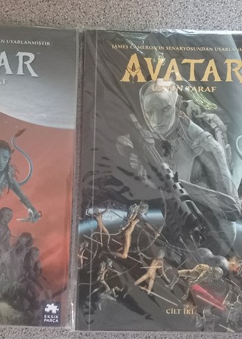Avatar üstün taraf Çizgi Roman Set