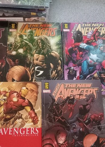 New Avengers 1-5 11,12 set