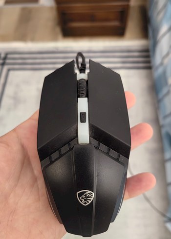 Kablolu Siyah Oyuncu Mouse