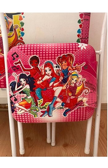 Diğer Winx Çocuk Masa Sandalye Seti
