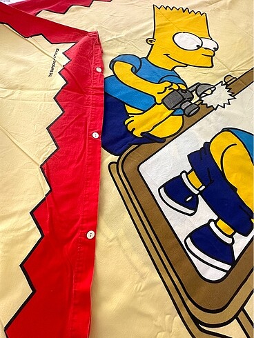 Diğer Bart Simpson Tek Kişilik Çocuk Nevresim