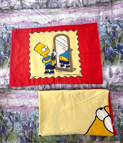  Beden Bart Simpson Tek Kişilik Çocuk Nevresim