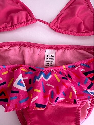 11-12 Yaş Beden Kız Çocuk Bikini 11/12 yaş