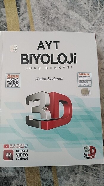 3D ayt biyoloji soru bankası