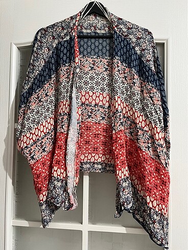 Koton renkli günlük hırka (kimono)