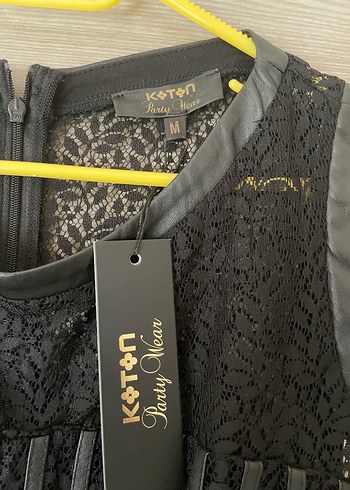 Etiketli koton elbise - Görsel 2