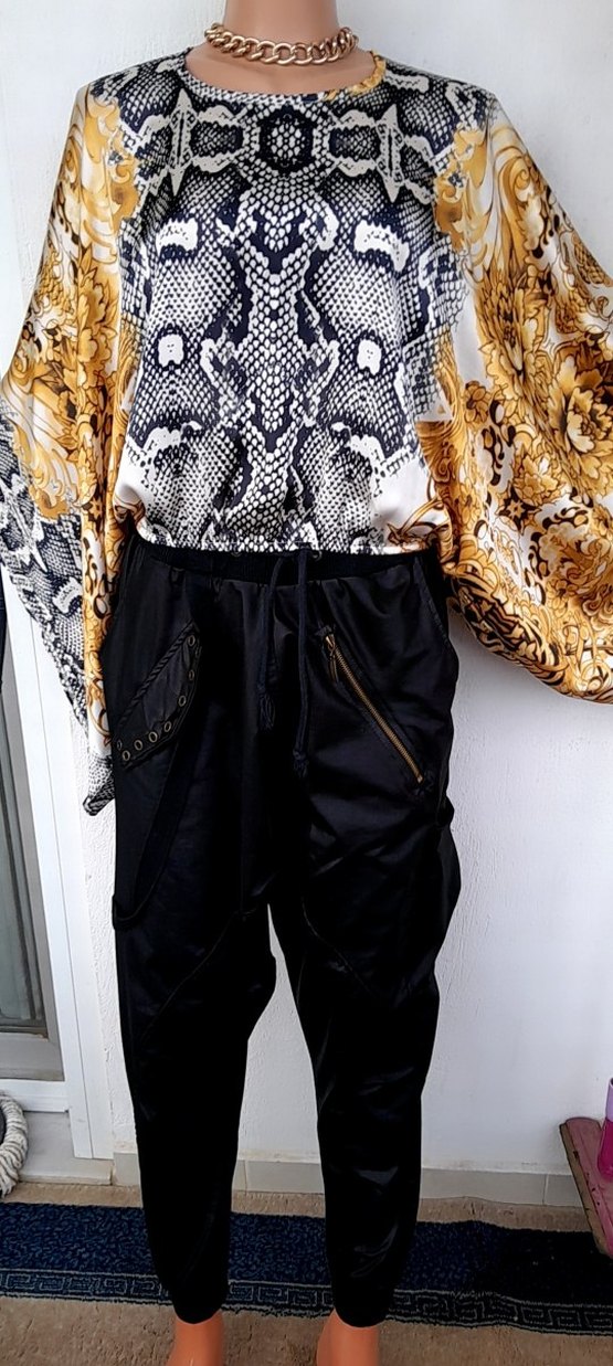 46 48 bedene kadar uyumludur şalvar - Görsel 5