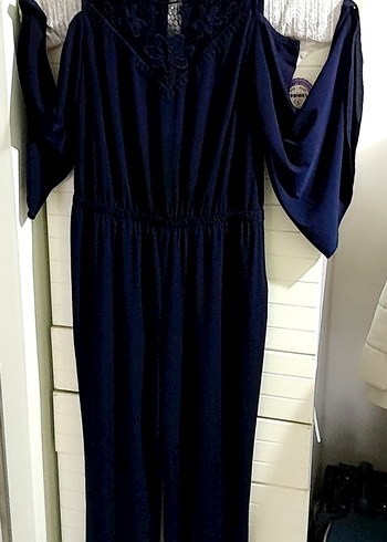 44 beden likrali buzi kumaş tulum yeni - Görsel 13