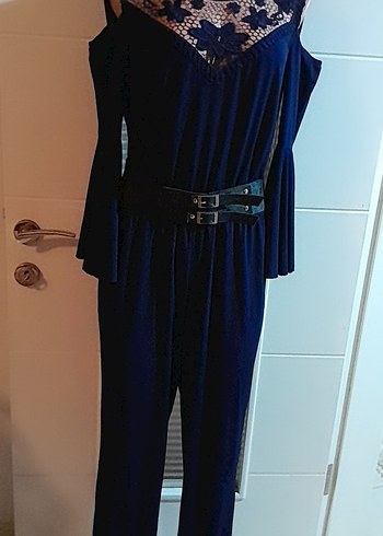 44 beden likrali buzi kumaş tulum yeni - Görsel 8