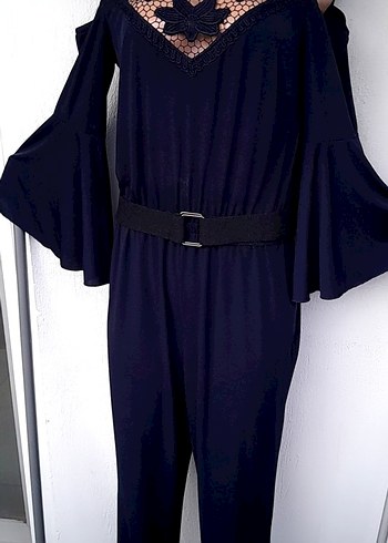 44 beden likrali buzi kumaş tulum yeni - Görsel 11