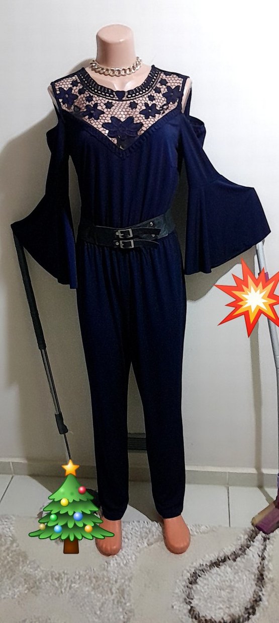 44 beden likrali buzi kumaş tulum yeni - Görsel 2