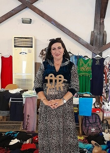XXXL BEDEN LİKRALİ KADİFE KUMAŞ ELBİSE 