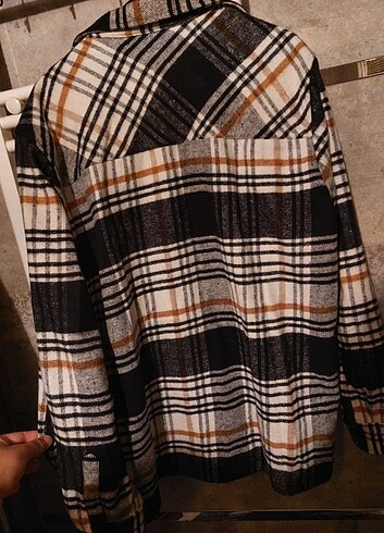 Oversize oduncu gömlek - Görsel 2