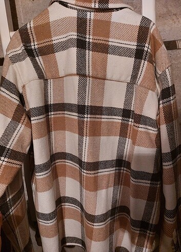 Oversize oduncu gömlek - Görsel 2