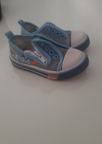 Mavi Erkek Çocuk Bağcıksız Spor Ayakkabı - Görsel 2