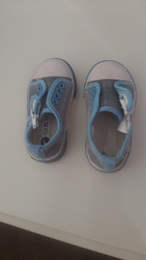 Mavi Erkek Çocuk Bağcıksız Spor Ayakkabı - Görsel 4