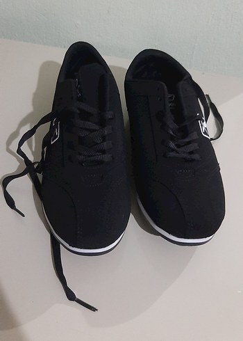 Siyah erkek Spor Sneakers - Görsel 3