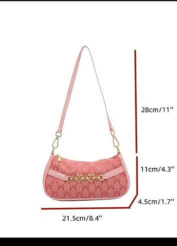 Sheinside Pembe Çanta 