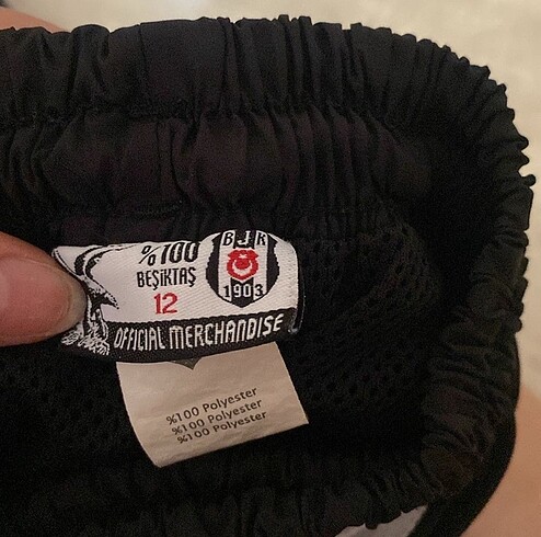 11-12 Yaş Beden siyah Renk Orijinal Beşiktaş Çocuk Eşofmanı