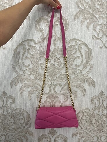 Mango pembe çanta