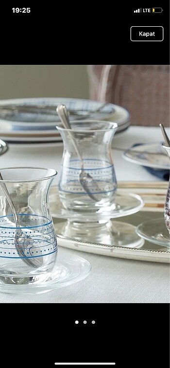 Madame coco çay bardağı