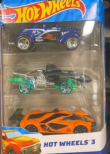Hotwels 3 lü set