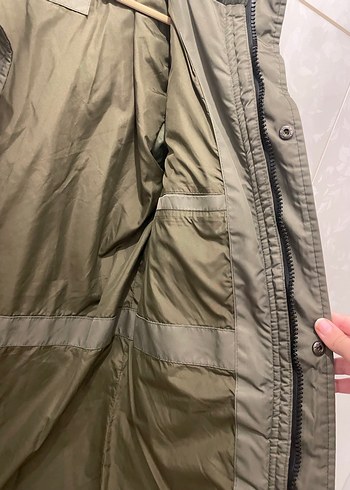 Avva Erkek Haki Midi Kışlık Mont - Görsel 2