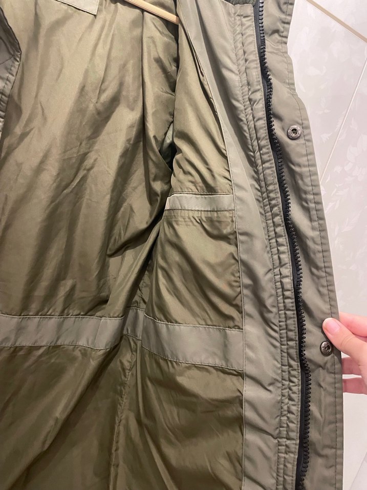 Avva Erkek Haki Midi Kışlık Mont - Görsel 2