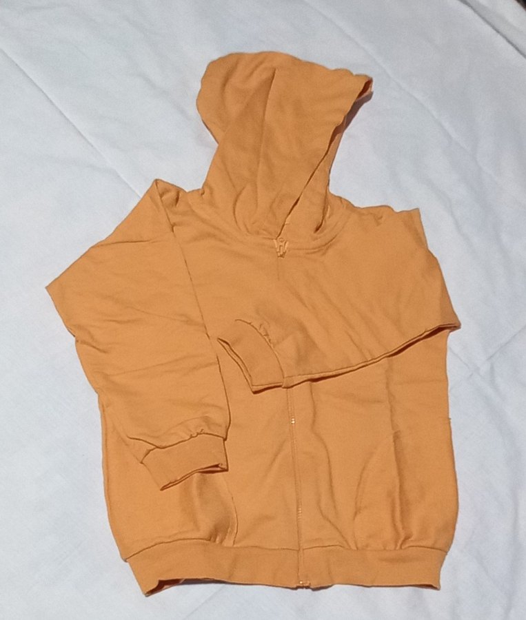 Kapisonlu turuncu sweat ve elma desenli alt takım - Görsel 2