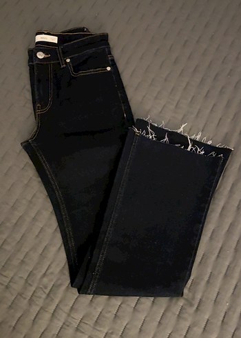 Siyah Regular Fit Kadın Kot Pantolon