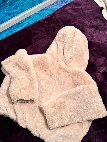 m Beden Zara peluş ceket