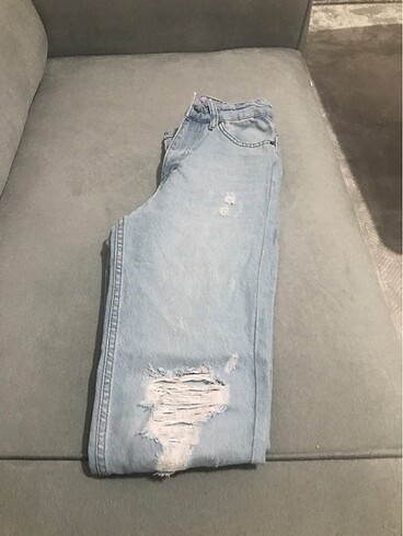 Yırtık mom jean