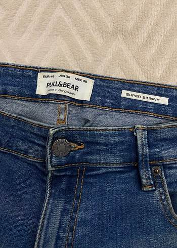 Pull&Bear Süper Skinny Erkek Kot Pantolon - Görsel 2