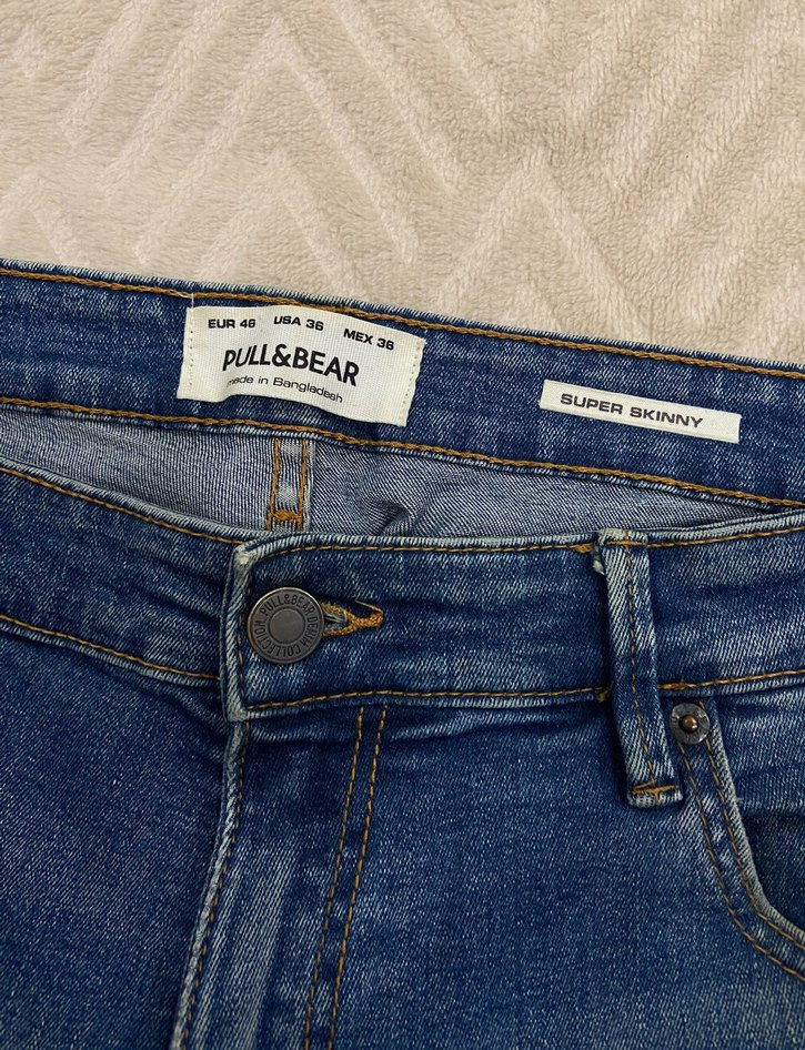 Pull&Bear Süper Skinny Erkek Kot Pantolon - Görsel 2
