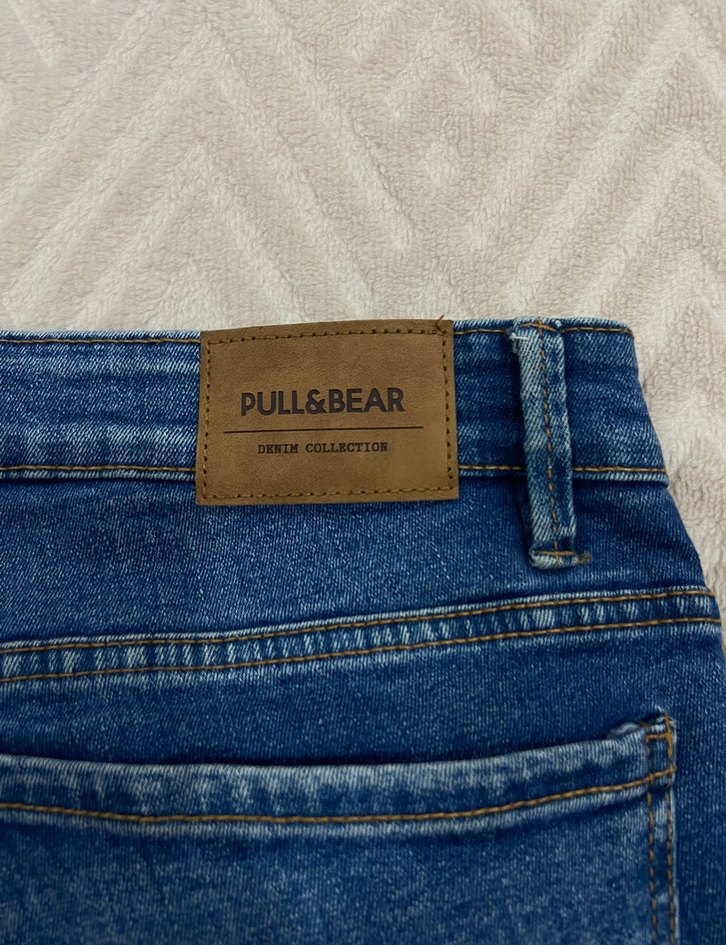 Pull&Bear Süper Skinny Erkek Kot Pantolon - Görsel 5