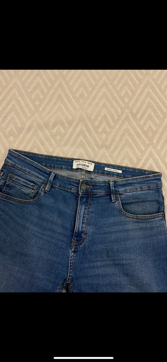 Pull&Bear Süper Skinny Erkek Kot Pantolon - Görsel 3