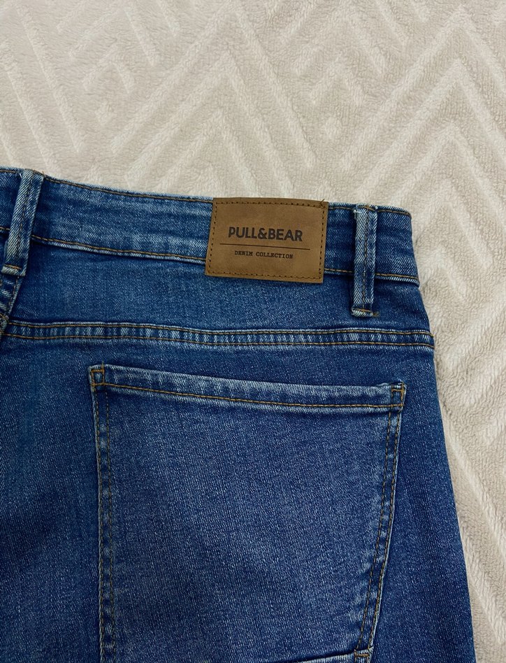 Pull&Bear Süper Skinny Erkek Kot Pantolon - Görsel 4