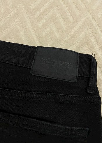 Siyah Erkek Jean Kot Pantolon - Görsel 6