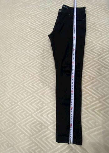 Siyah Erkek Jean Kot Pantolon - Görsel 2